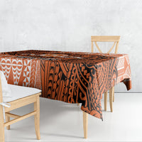 Personalised Tonga Tailulu College Tablecloth Since 1967 Special Kupesi Pattern Version 2 LT9 - Polynesian Pride