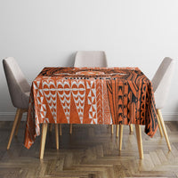 Personalised Tonga Tailulu College Tablecloth Since 1967 Special Kupesi Pattern Version 2 LT9 - Polynesian Pride