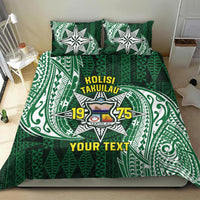 Personalised Tonga Takuilau College Bedding Set Since 1975 Special Kupesi Pattern LT9 - Polynesian Pride