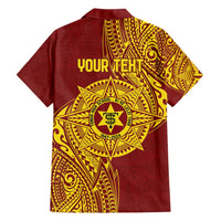 Personalised Tonga High School 77th Anniversary Hawaiian Shirt Special Kupesi Pattern LT9 - Polynesian Pride