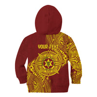 Personalised Tonga High School 77th Anniversary Kid Hoodie Special Kupesi Pattern