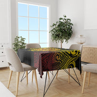 Personalised Tonga High School Tablecloth Since 1947 Special Kupesi Pattern LT9 - Polynesian Pride