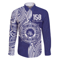 Personalised Tonga Tupou College Tolo 158th Anniversary Family Matching Short Sleeve Bodycon Dress and Hawaiian Shirt Special Kupesi Pattern