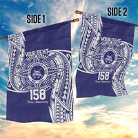 Personalised Tonga Tupou College Tolo 158th Anniversary Garden Flag Special Kupesi Pattern LT9 - Polynesian Pride