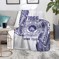Personalised Tonga Tupou College Tolo Blanket Since 1866 Special Kupesi Pattern LT9 - Polynesian Pride