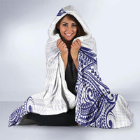 Personalised Tonga Tupou College Tolo Hooded Blanket Since 1866 Special Kupesi Pattern LT9 - Polynesian Pride