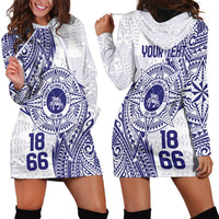 Personalised Tonga Tupou College Tolo Hoodie Dress Since 1866 Special Kupesi Pattern LT9 - Polynesian Pride