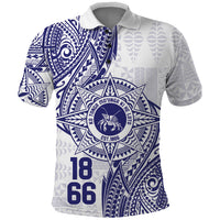 Personalised Tonga Tupou College Tolo Polo Shirt Since 1866 Special Kupesi Pattern