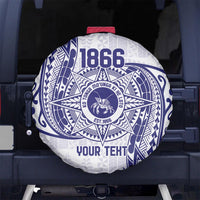Personalised Tonga Tupou College Tolo Spare Tire Cover Since 1866 Special Kupesi Pattern LT9 - Polynesian Pride