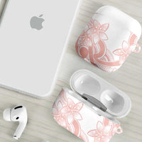 Polynesian Tribal Plumeria Lotu Tamaiti AirPods Case Pastel Blush LT9 - Polynesian Pride