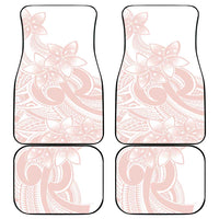 Polynesian Tribal Plumeria Lotu Tamaiti Car Mats Pastel Blush LT9 - Polynesian Pride