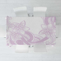 Polynesian Tribal Plumeria Lotu Tamaiti Tablecloth Pastel Mauve LT9 Mauve - Polynesian Pride