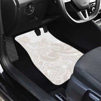 Polynesian Tribal Plumeria Lotu Tamaiti Car Mats Pastel Nude LT9 - Polynesian Pride
