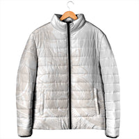 Polynesian Tribal Plumeria Lotu Tamaiti Padded Jacket Pastel Nude LT9 - Polynesian Pride
