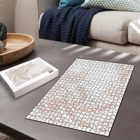 Polynesian Tribal Plumeria Lotu Tamaiti Puzzle Pastel Nude LT9 - Polynesian Pride