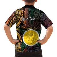 Personalised Shefa Day Hawaiian Shirt Happy June 18 Vanuatu Province LT14 - Polynesian Pride