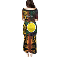 Personalised Shefa Day Puletasi Happy June 18 Vanuatu Province LT14 - Polynesian Pride