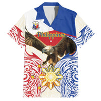 Philippines Independence Day Hawaiian Shirt Pilipinas Eagle 126th Anniversary LT14 Blue - Polynesian Pride
