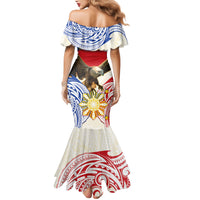 Philippines Independence Day Mermaid Dress Pilipinas Eagle 126th Anniversary LT14 - Polynesian Pride