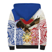 Philippines Independence Day Sherpa Hoodie Pilipinas Eagle 126th Anniversary LT14 - Polynesian Pride