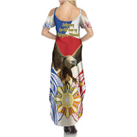 Philippines Independence Day Summer Maxi Dress Pilipinas Eagle 126th Anniversary LT14 - Polynesian Pride