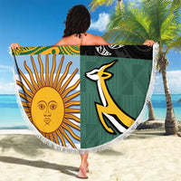Rugby 2025 Championship Beach Blanket Combination of Southern Hemisphere Countries - Polynesian Pride