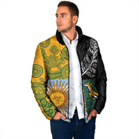 Personalised Rugby 2025 Championship Padded Jacket Combination of Southern Hemisphere Countries LT14 - Polynesian Pride