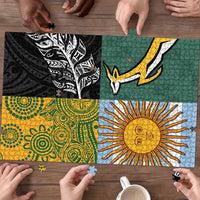 Rugby 2025 Championship Puzzle Combination of Southern Hemisphere Countries LT14 - Polynesian Pride