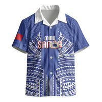 Custom Manu Samoa Rugby 2026 Kid Hawaiian Shirt Samoan Pattern