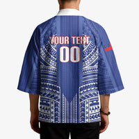 Custom Manu Samoa Rugby 2026 Kimono Samoan Pattern
