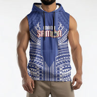 Custom Manu Samoa Rugby 2026 Sleeveless Hoodie Samoan Pattern