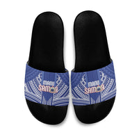 Manu Samoa Rugby 2026 Slide Sandals Samoan Pattern