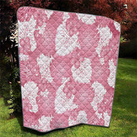 Pink Aloha Hawaii Quilt Monstera Hibiscus Plumeria Seamless Vibes - Polynesian Pride