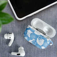 Blue Aloha Hawaii AirPods Case Monstera Hibiscus Plumeria Seamless Vibes LT14 - Polynesian Pride