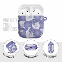 Purple Aloha Hawaii AirPods Case Monstera Hibiscus Plumeria Seamless Vibes LT14 - Polynesian Pride