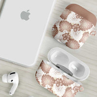 Mocha Mousse Aloha Hawaii AirPods Case Monstera Hibiscus Plumeria Seamless Vibes LT14 - Polynesian Pride