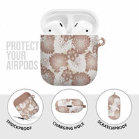 Mocha Mousse Aloha Hawaii AirPods Case Monstera Hibiscus Plumeria Seamless Vibes LT14 - Polynesian Pride