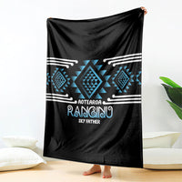 Aotearoa Atua Ranginui Blanket Maori Sky Father Taniko Motifs LT14 - Polynesian Pride