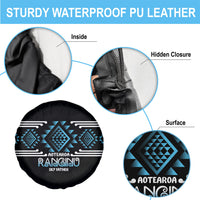 Aotearoa Atua Ranginui Spare Tire Cover Maori Sky Father Taniko Motifs LT14 - Polynesian Pride