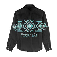 Aotearoa Atua Tangaroa Personalised Women Casual Shirt Maori God Of The Sea Taniko Motifs LT14 - Polynesian Pride