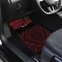 Personalised Keep Maori Wards New Zealand Car Mats Stronger Together Aotearoa Taniko - Polynesian Pride