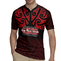 Personalised Keep Maori Wards New Zealand Rugby Jersey Stronger Together Aotearoa Taniko - Polynesian Pride
