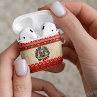Mele Kalikimaka Hawaii AirPods Case Funny Beer-Loving Santa Hawaiian Tropical LT14 - Polynesian Pride