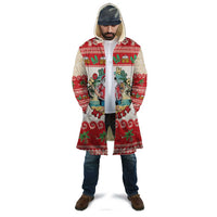 Mele Kalikimaka Hawaii Cloak Funny Beer-Loving Santa Hawaiian Tropical LT14 - Polynesian Pride