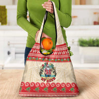 Mele Kalikimaka Hawaii Grocery Bag Funny Beer-Loving Santa Hawaiian Tropical LT14 - Polynesian Pride
