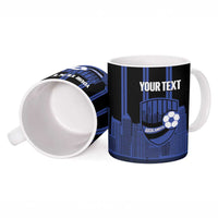 New Zealand Auckland Football Custom Ceramic Mug Go City of Sails Est 2025 LT14 - Polynesian Pride