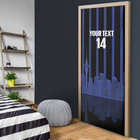 New Zealand Auckland Football Custom Door Cover Go City of Sails Est 2025