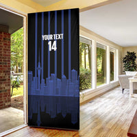 New Zealand Auckland Football Custom Door Cover Go City of Sails Est 2025