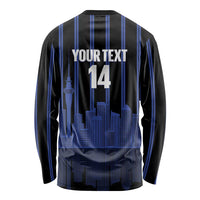 New Zealand Auckland Football Custom Long Sleeve Shirt Go City of Sails Est 2025