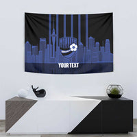 New Zealand Auckland Football Custom Tapestry Go City of Sails Est 2025